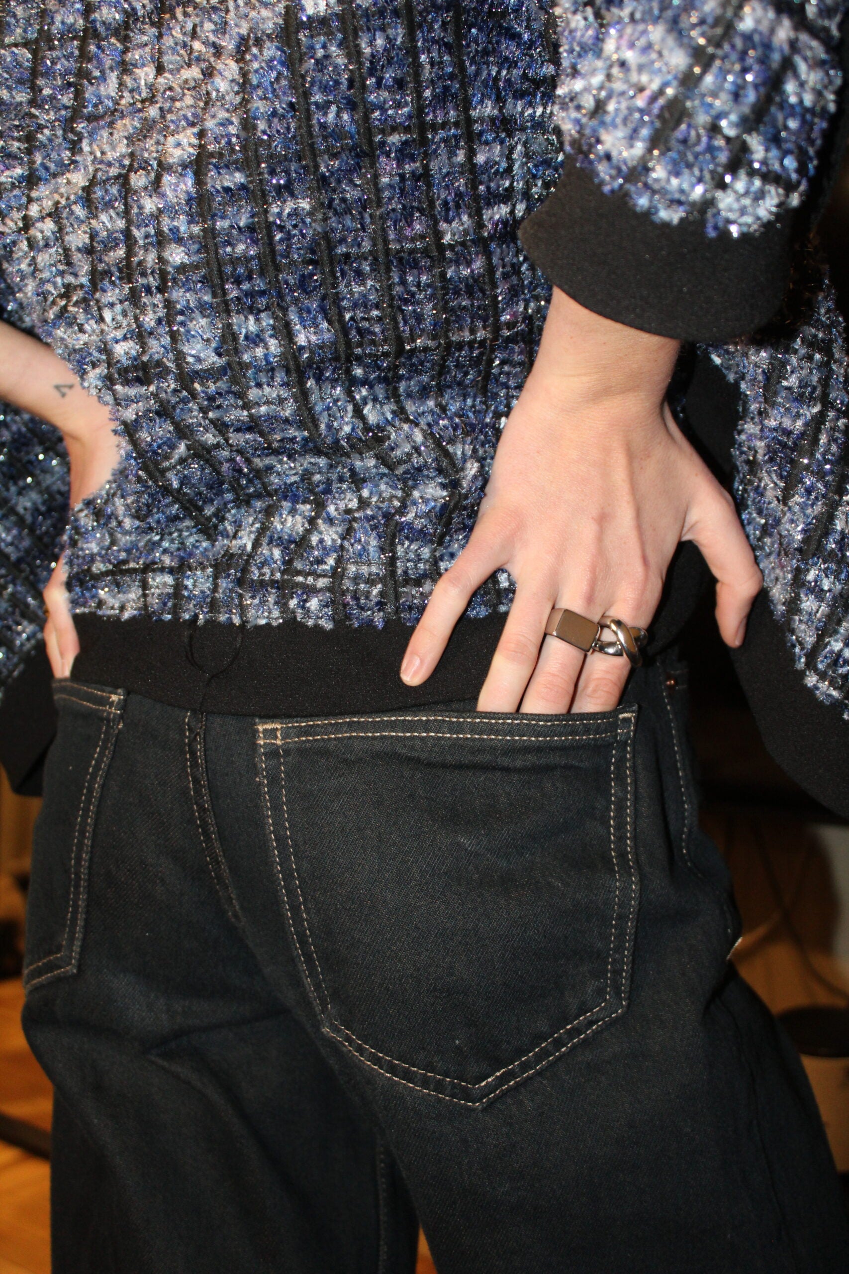 Anillo Sello Square silver