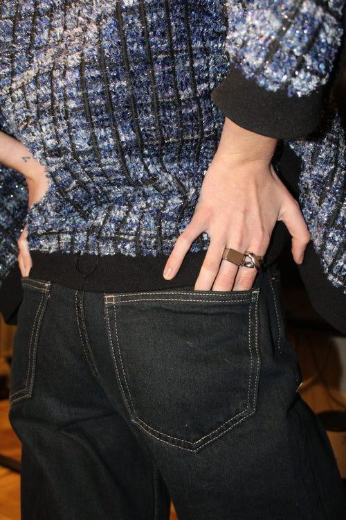 Anillo Sello Square silver