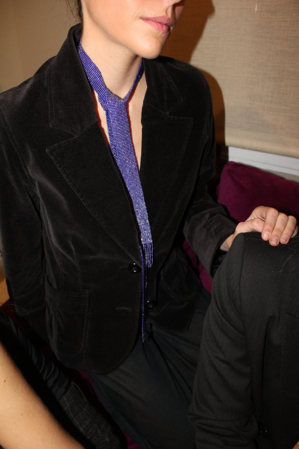 Collar Chelsea (rojo, gold, rosa, bronce, marrón, verde, negro, azul)