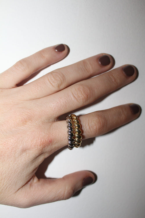 Anillo Curly (gold or silver)