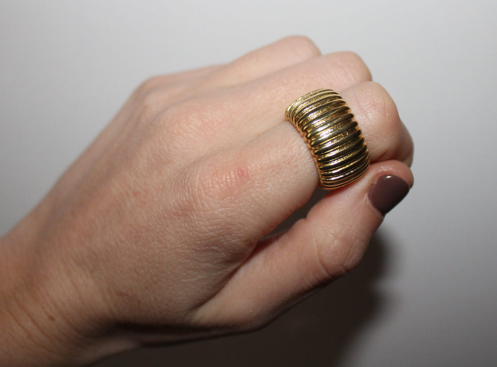 Anillo Gallonado gold