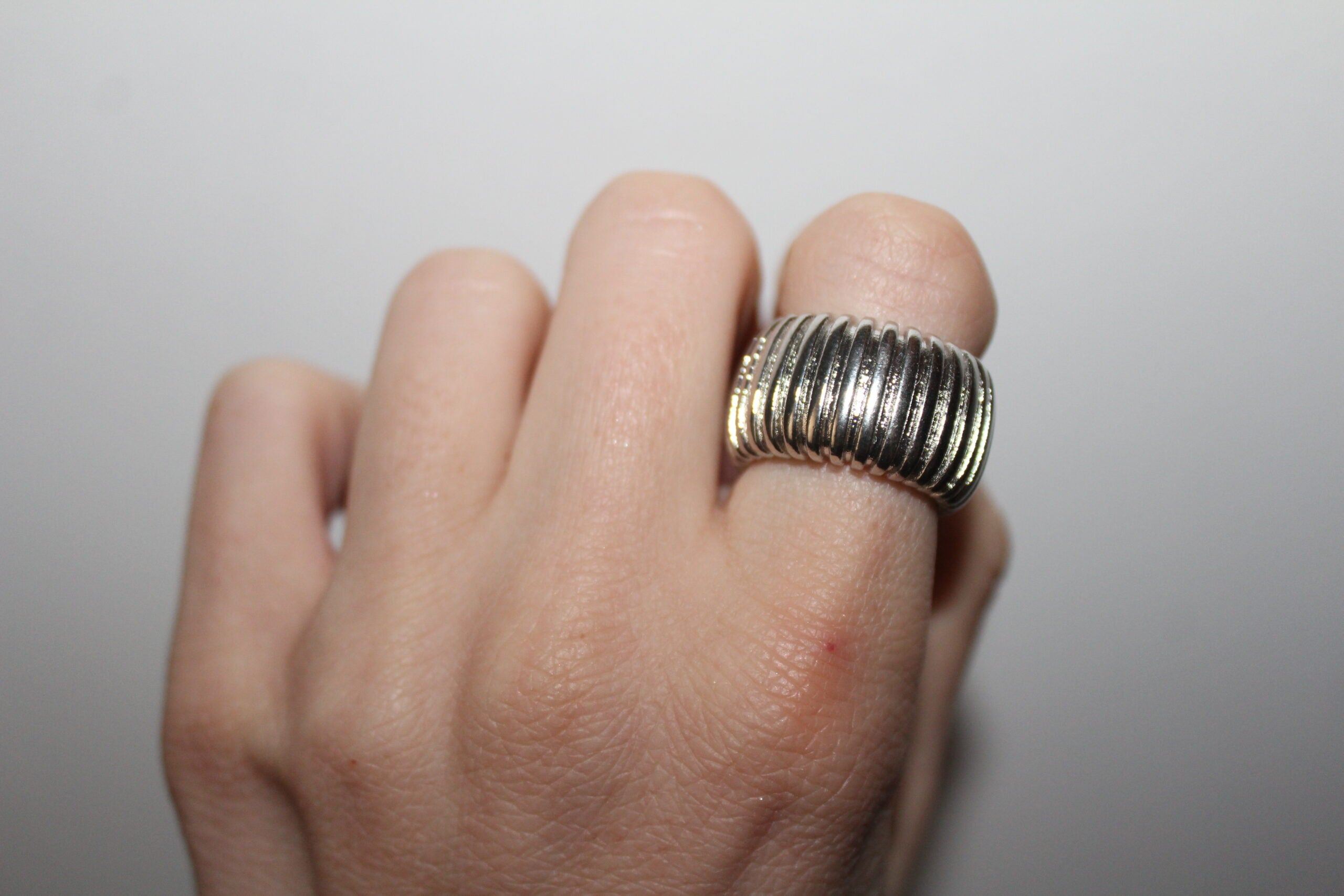 Anillo Gallonado silver