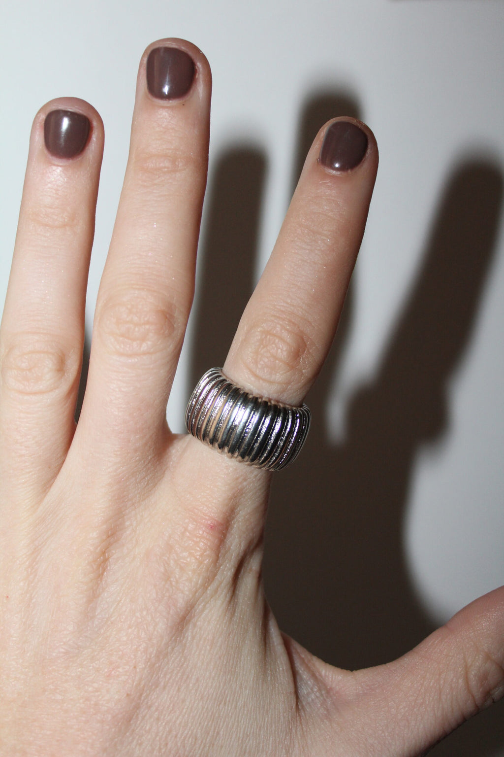 Anillo Gallonado silver