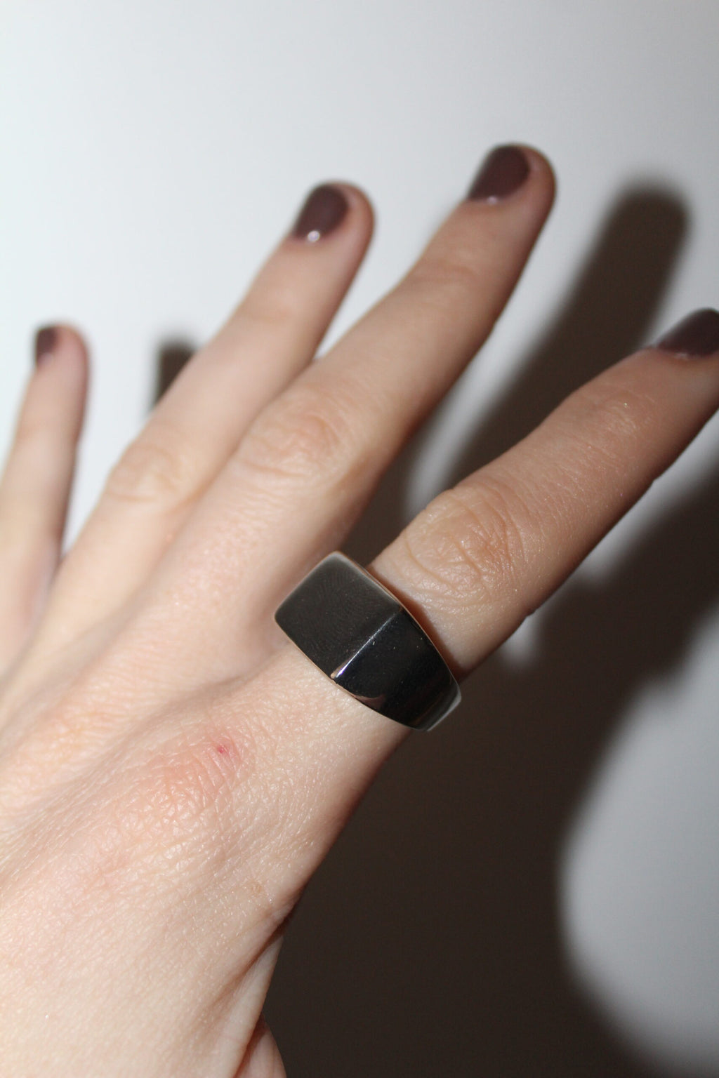 Anillo Sello Square silver