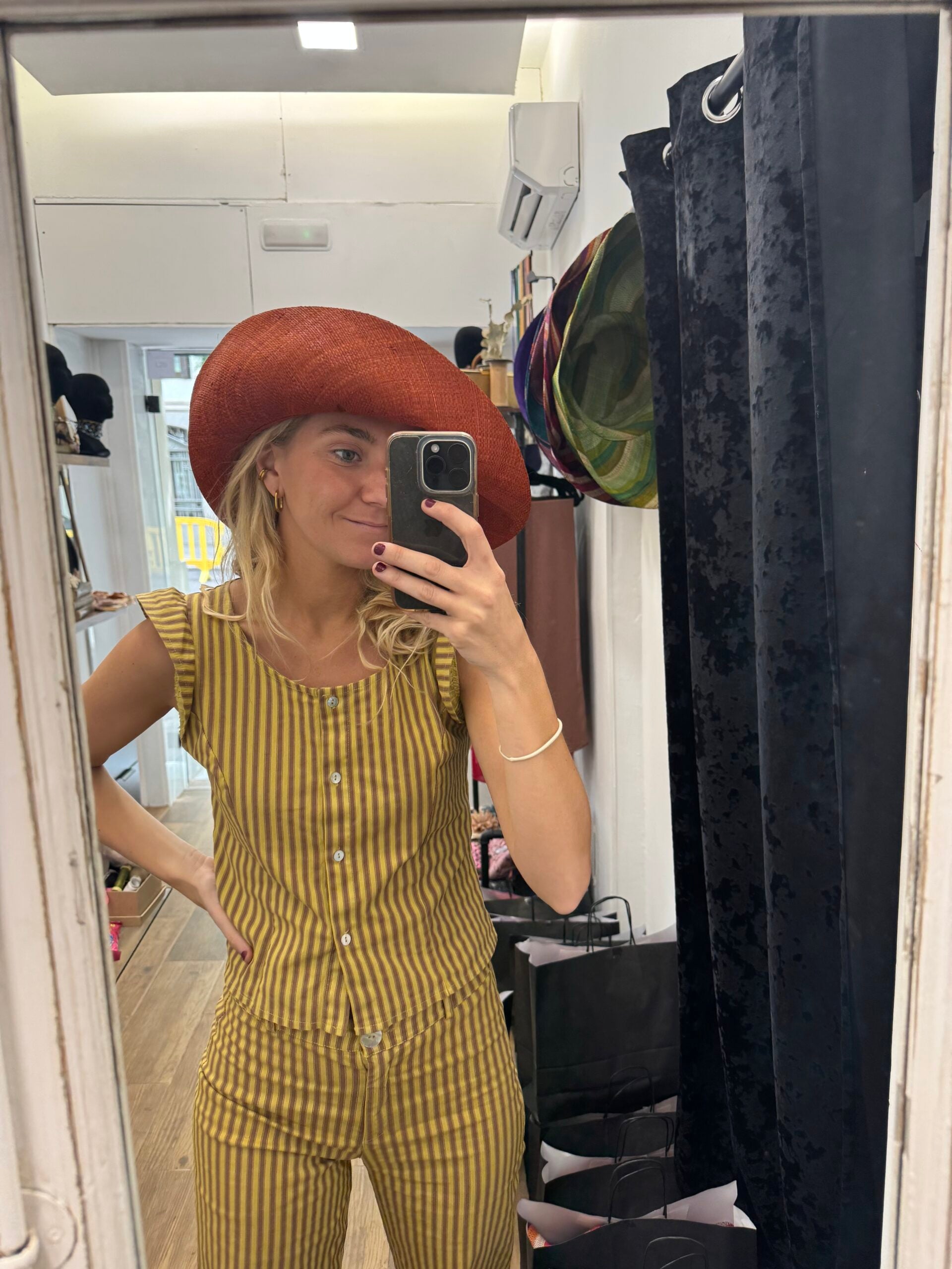 Chapéu Riviera Orange Caldera (dois tamanhos de aba)