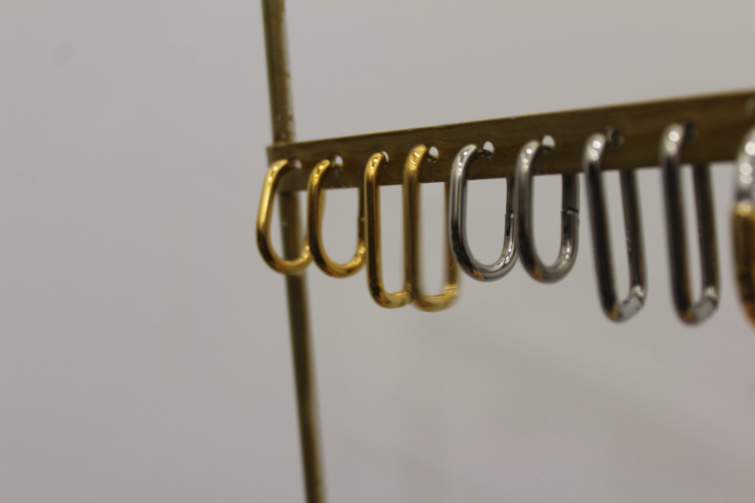 Aros Óvalo (tamaño M y L, gold y silver)