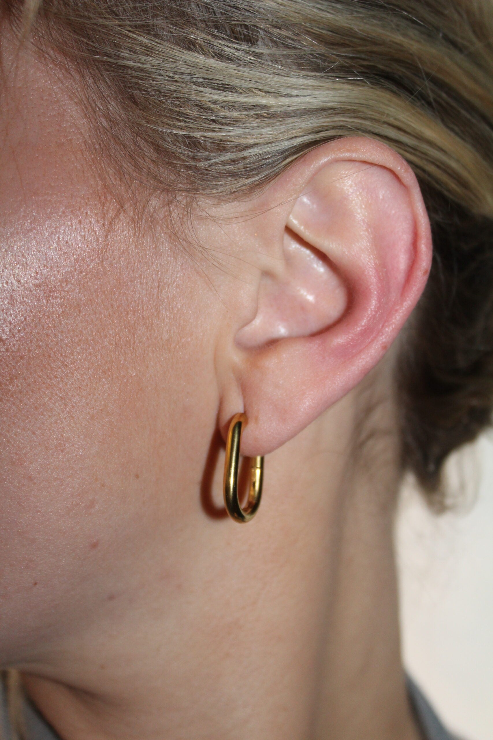 Aros Óvalo (tamaño M y L, gold y silver)