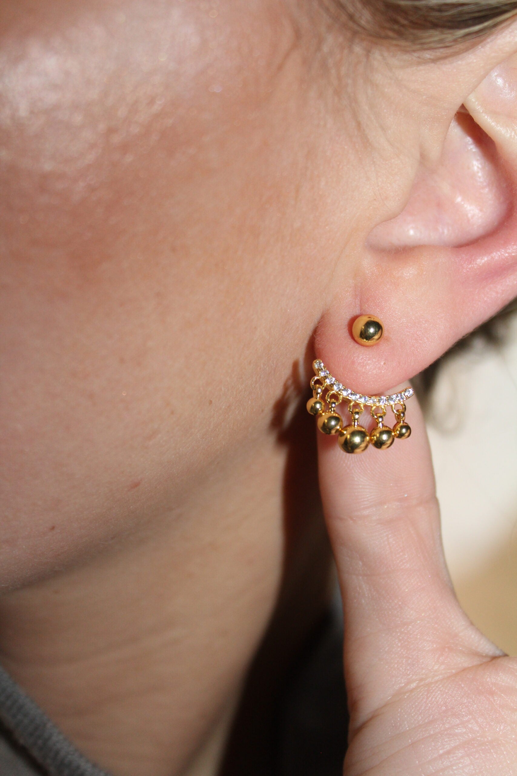 Pendientes Eros (gold y silver)