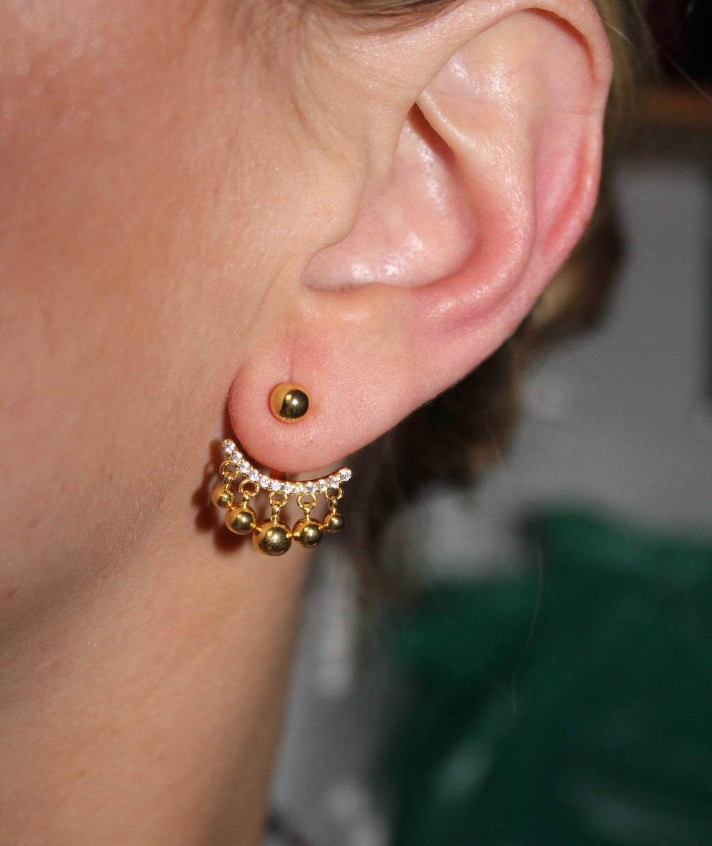 Pendientes Eros (gold y silver)
