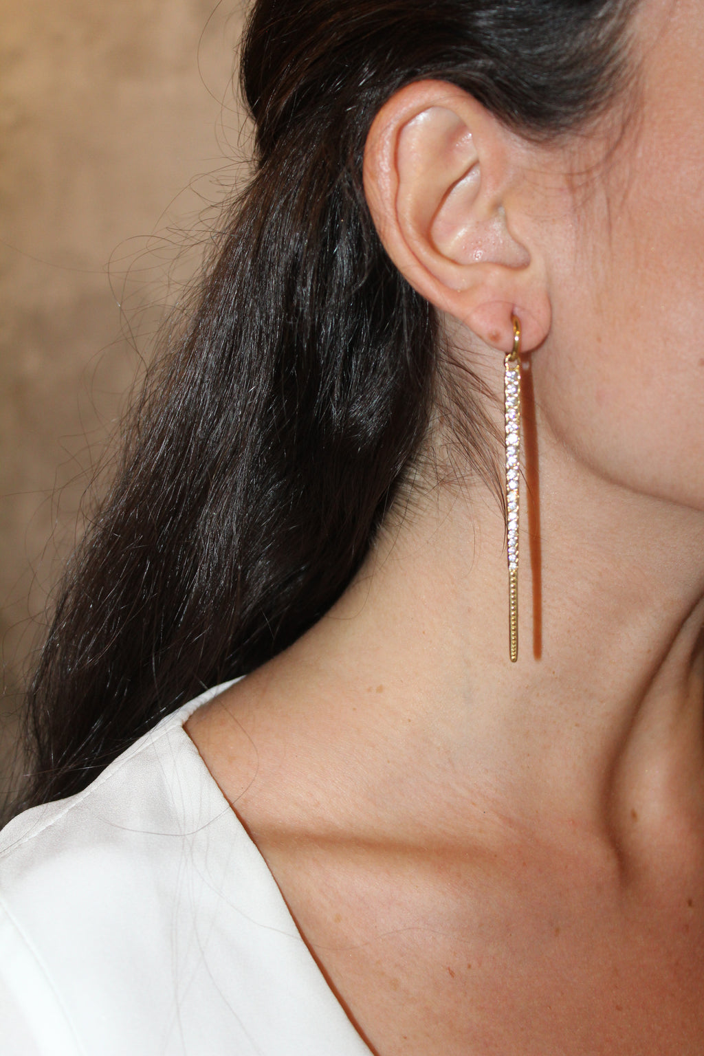 Pendientes Spike con Circonitas