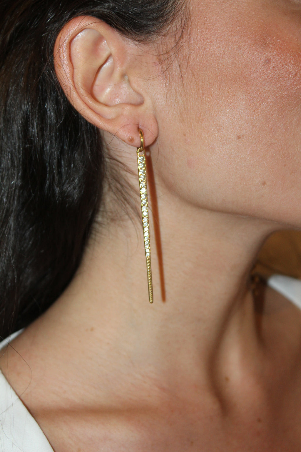 Pendientes Spike con Circonitas