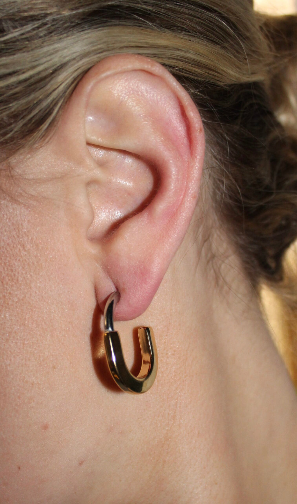 Pendientes Locker (gold y gold+silver)