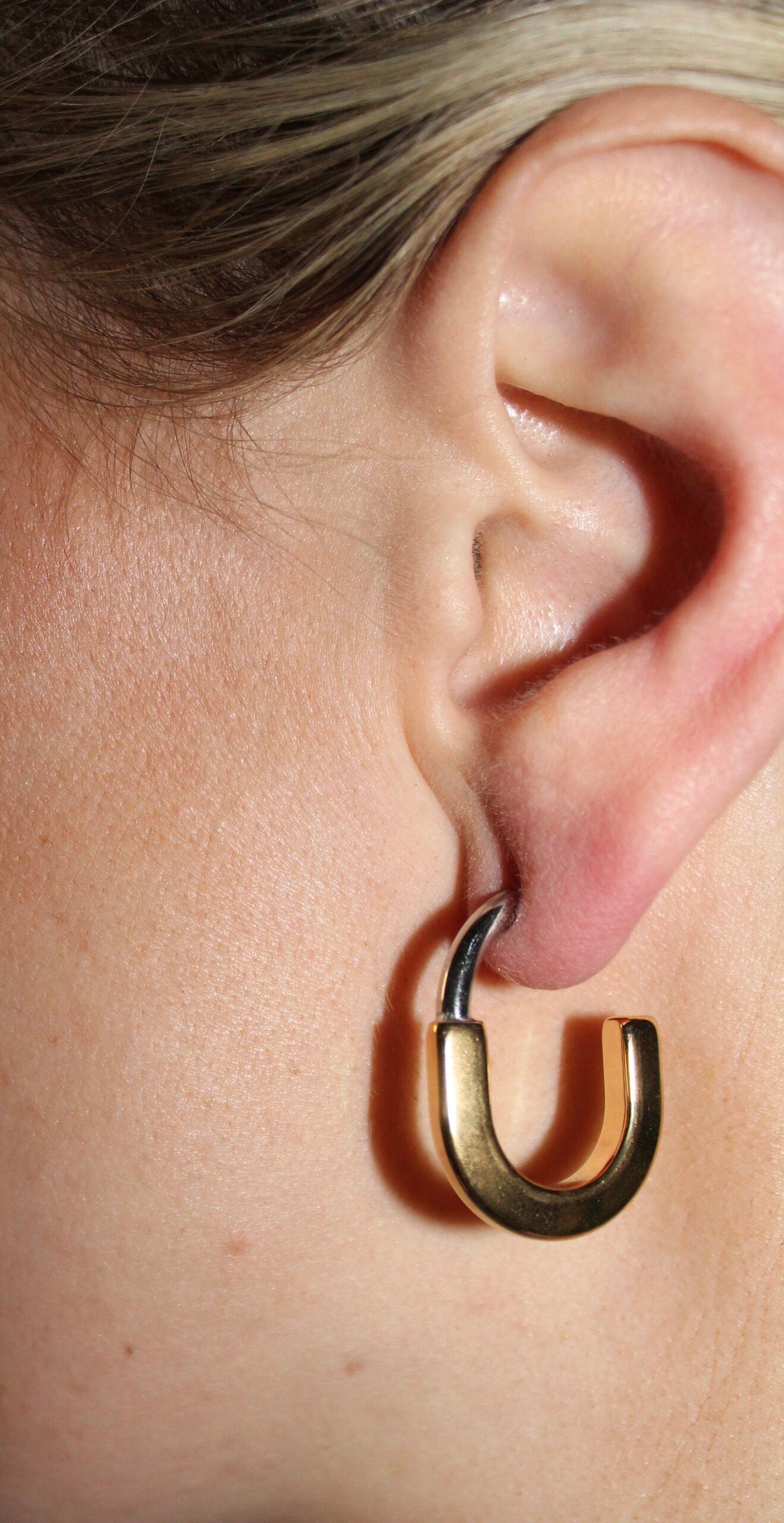 Pendientes Locker (gold y gold+silver)