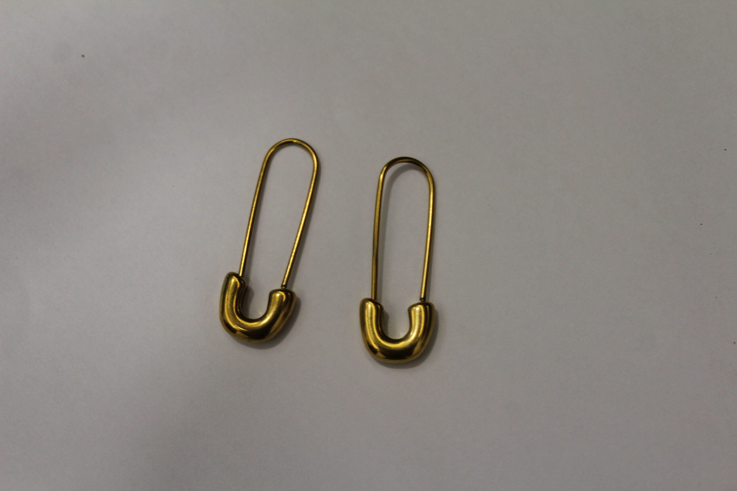 Pendientes Imperdible gold