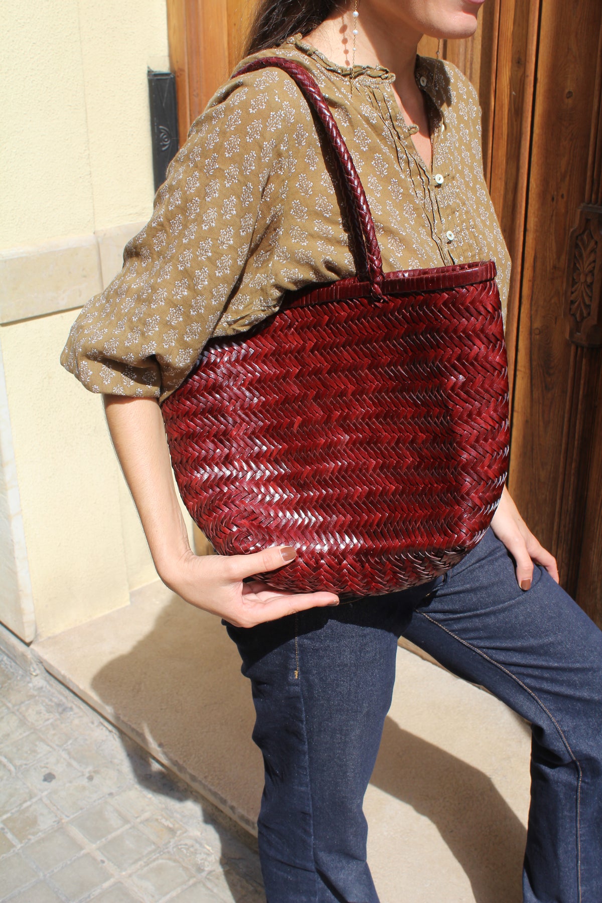 Bolso Turia Burdeos
