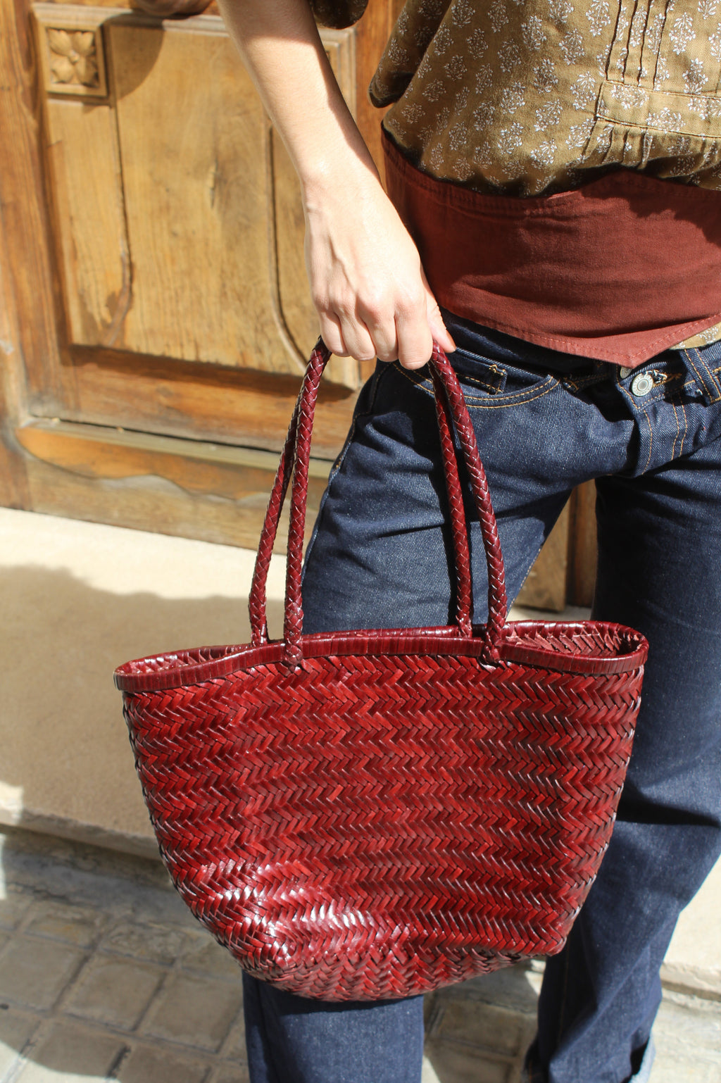 Bolso Turia Burdeos
