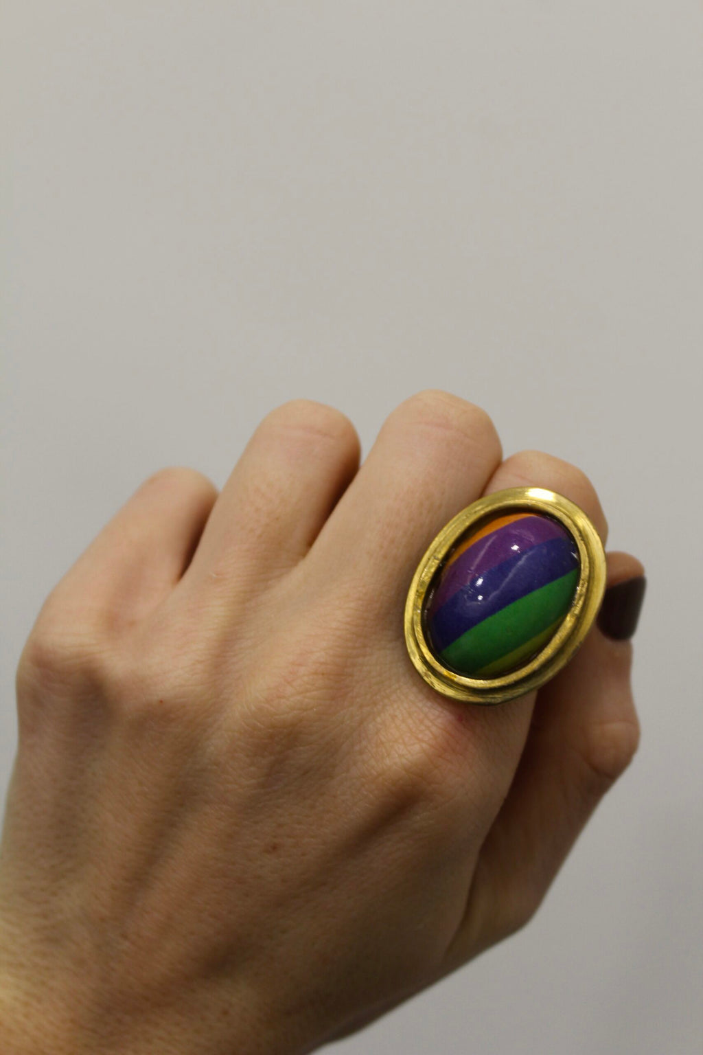 Anillo vintage Rainbow