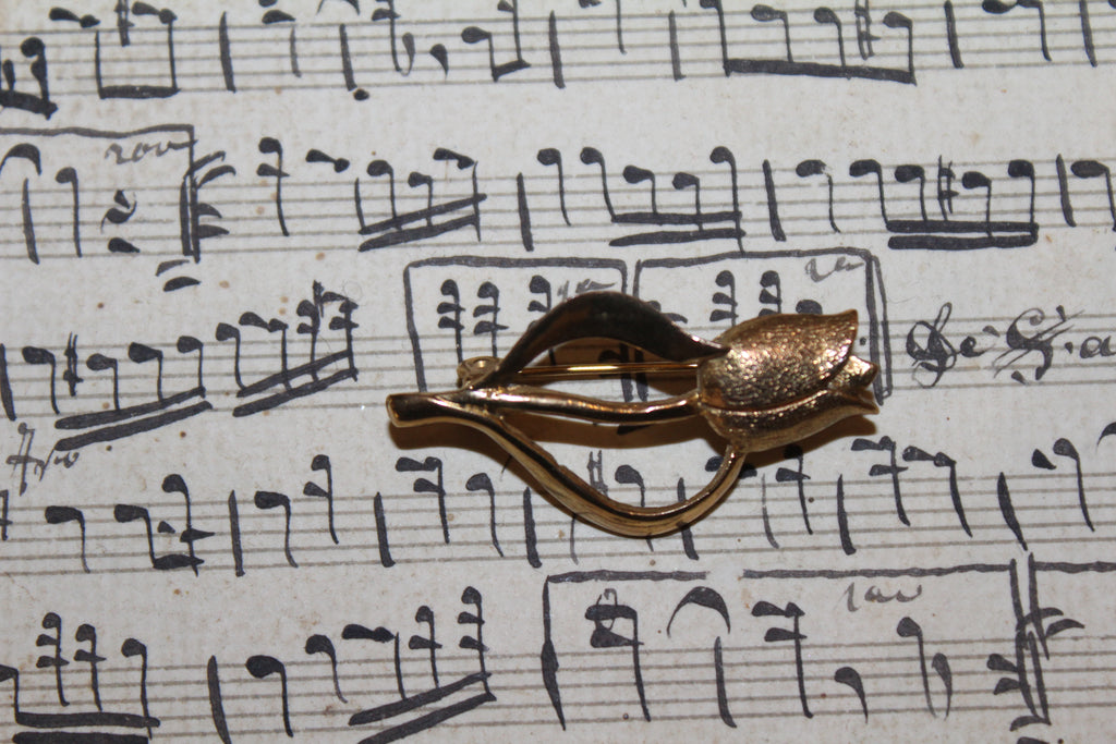 Broche Vintage Tulipán