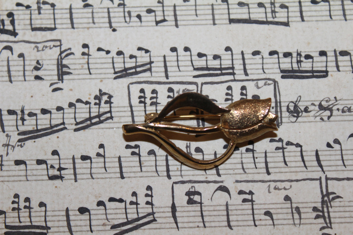 Broche Vintage Tulipán
