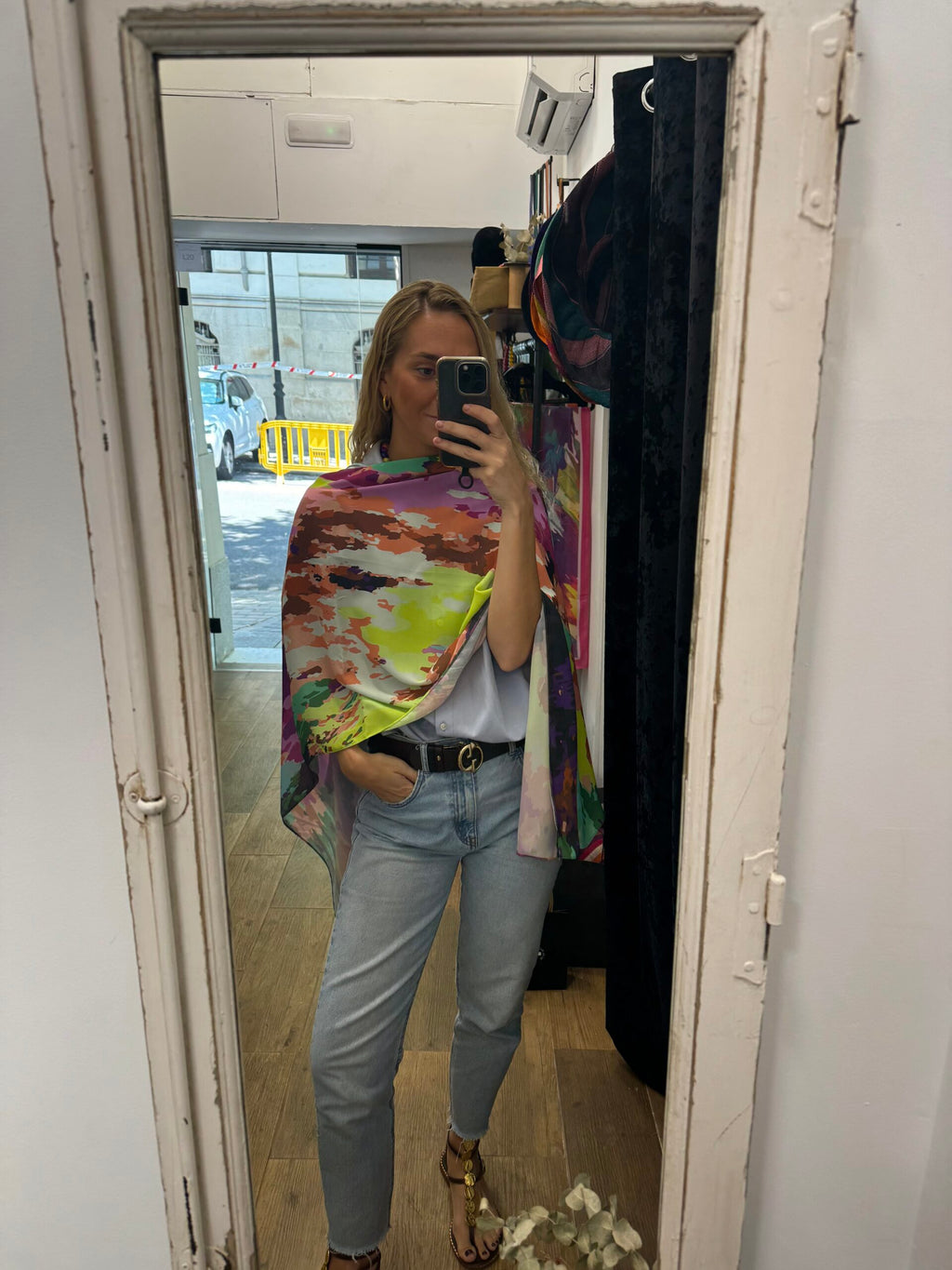 Chal estampado Peloponeso