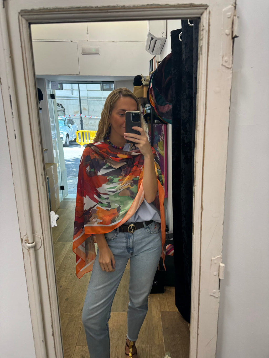 Chal estampado Karpatos