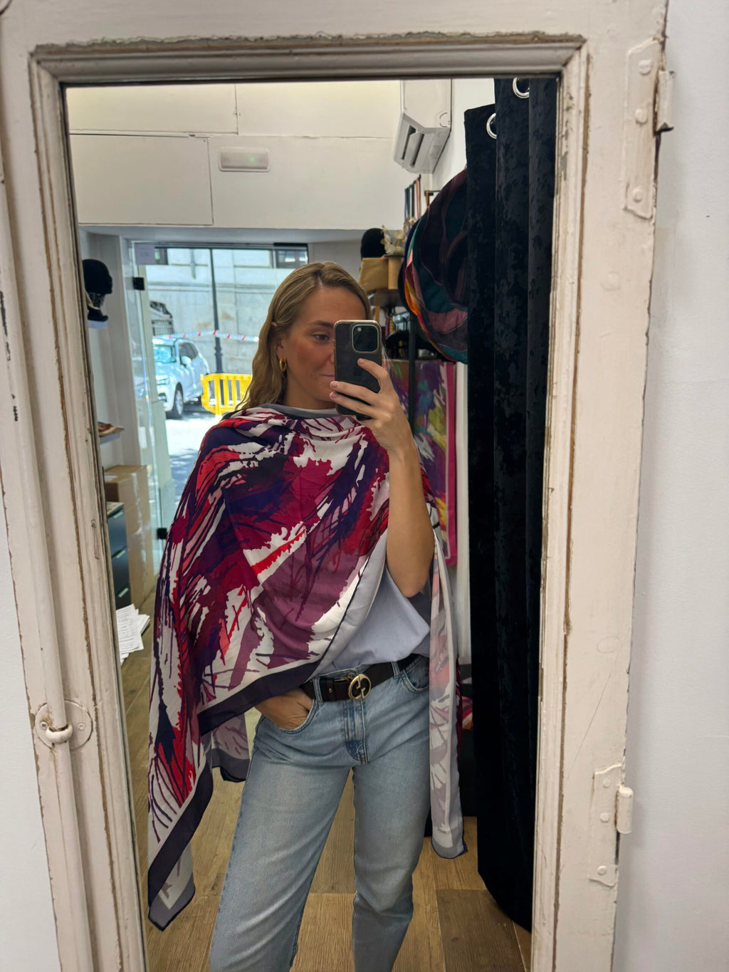 Chal estampado Tracia