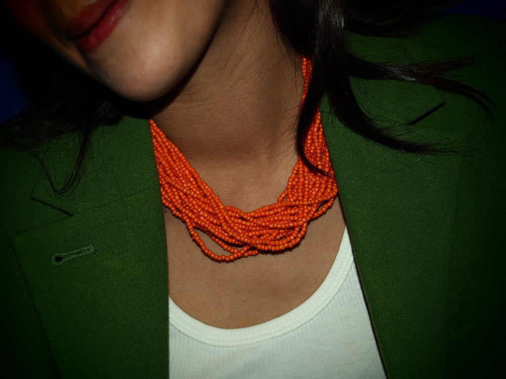 Collar Donut naranja