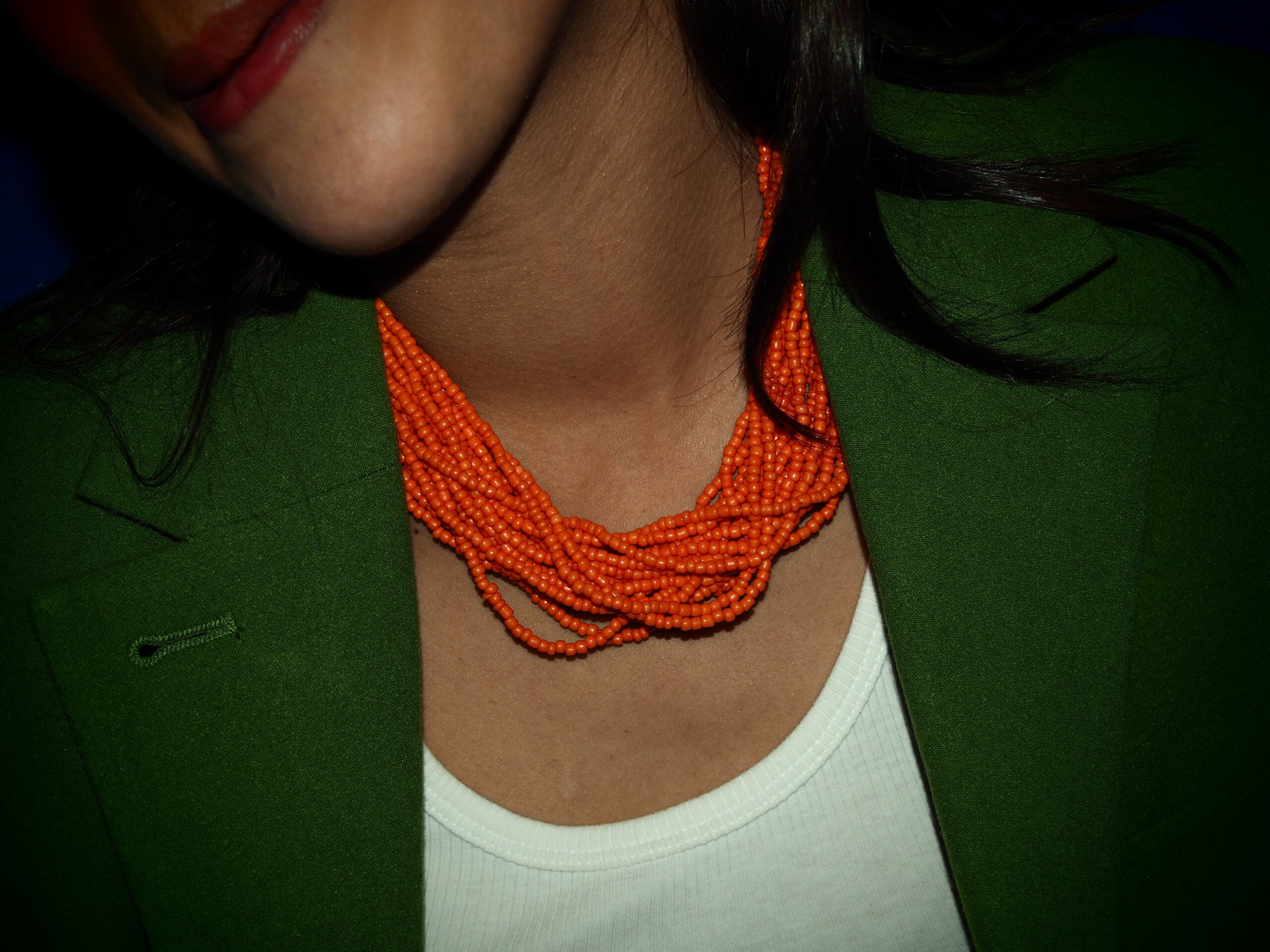 Collar Donut naranja