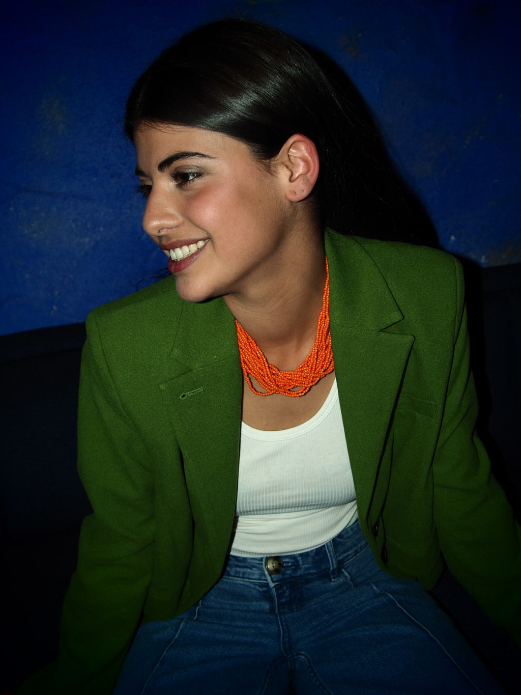 Collar Donut naranja
