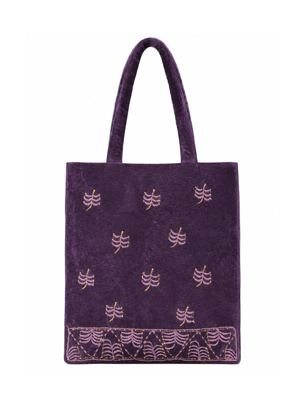 Bolso vintage Morado con asa