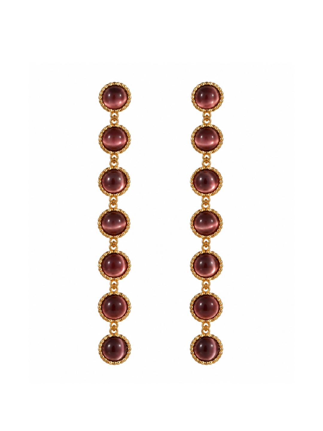 Pendientes Siete Uva