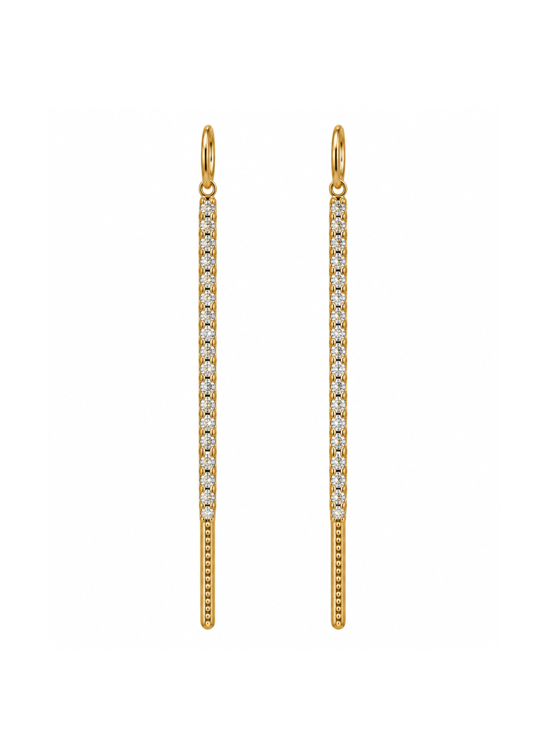 Pendientes Spike con Circonitas