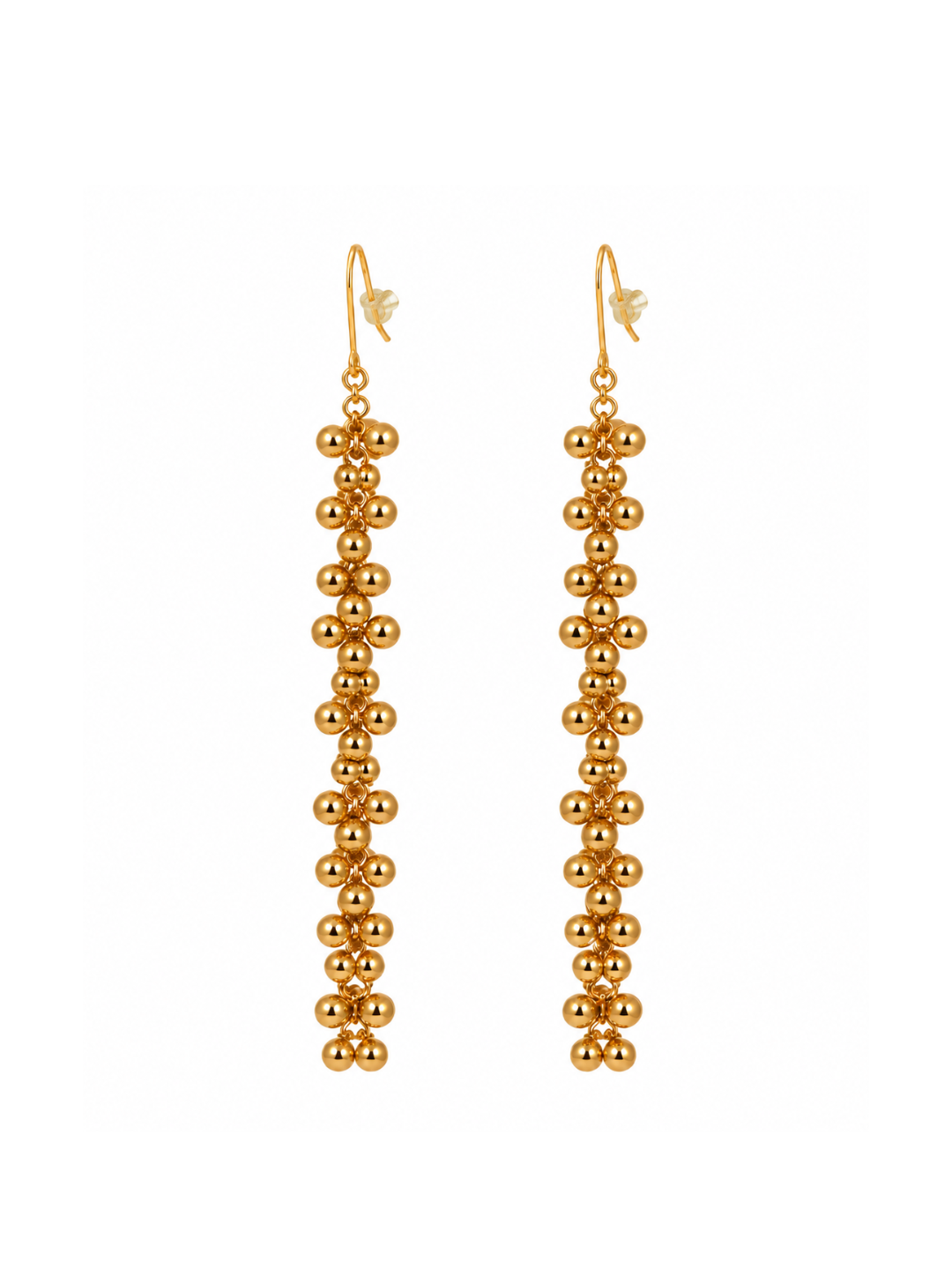 Pendientes Largos Champagne