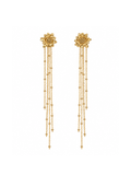 Pendientes Multiposición Margarita con Cadena