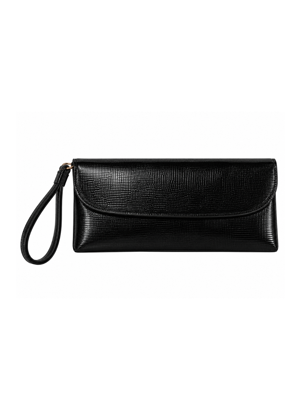 Bolsa vintage castanha estilo saco com flores vermelhas bordadas