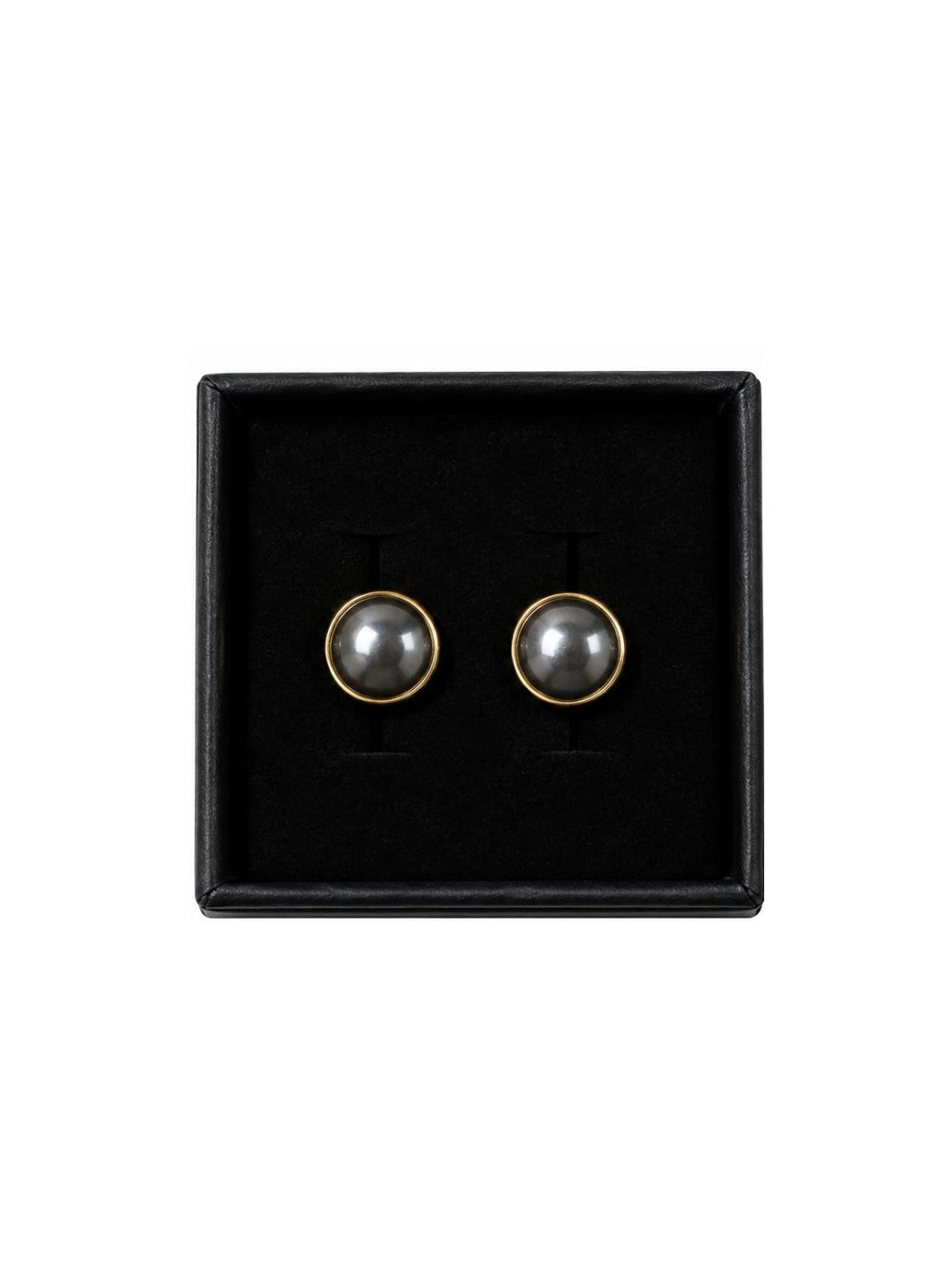 Gemelos vintage ojo negro