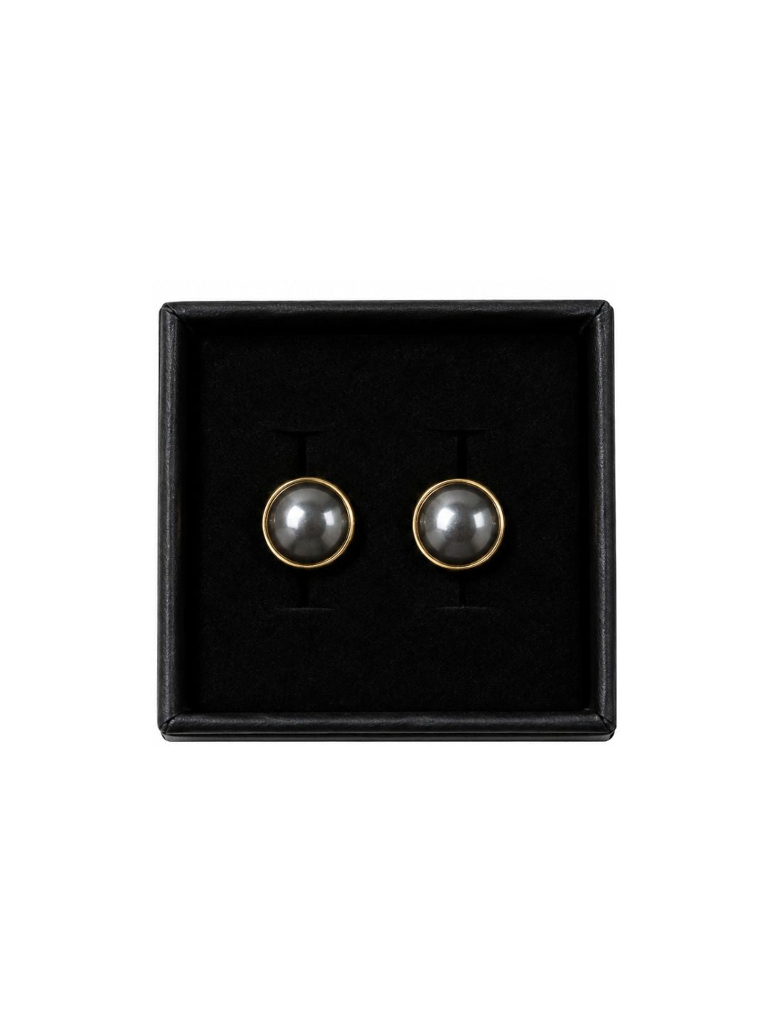 Gemelos vintage ojo negro