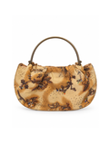 Bolso vintage Bombonera Tierra con Flores XL