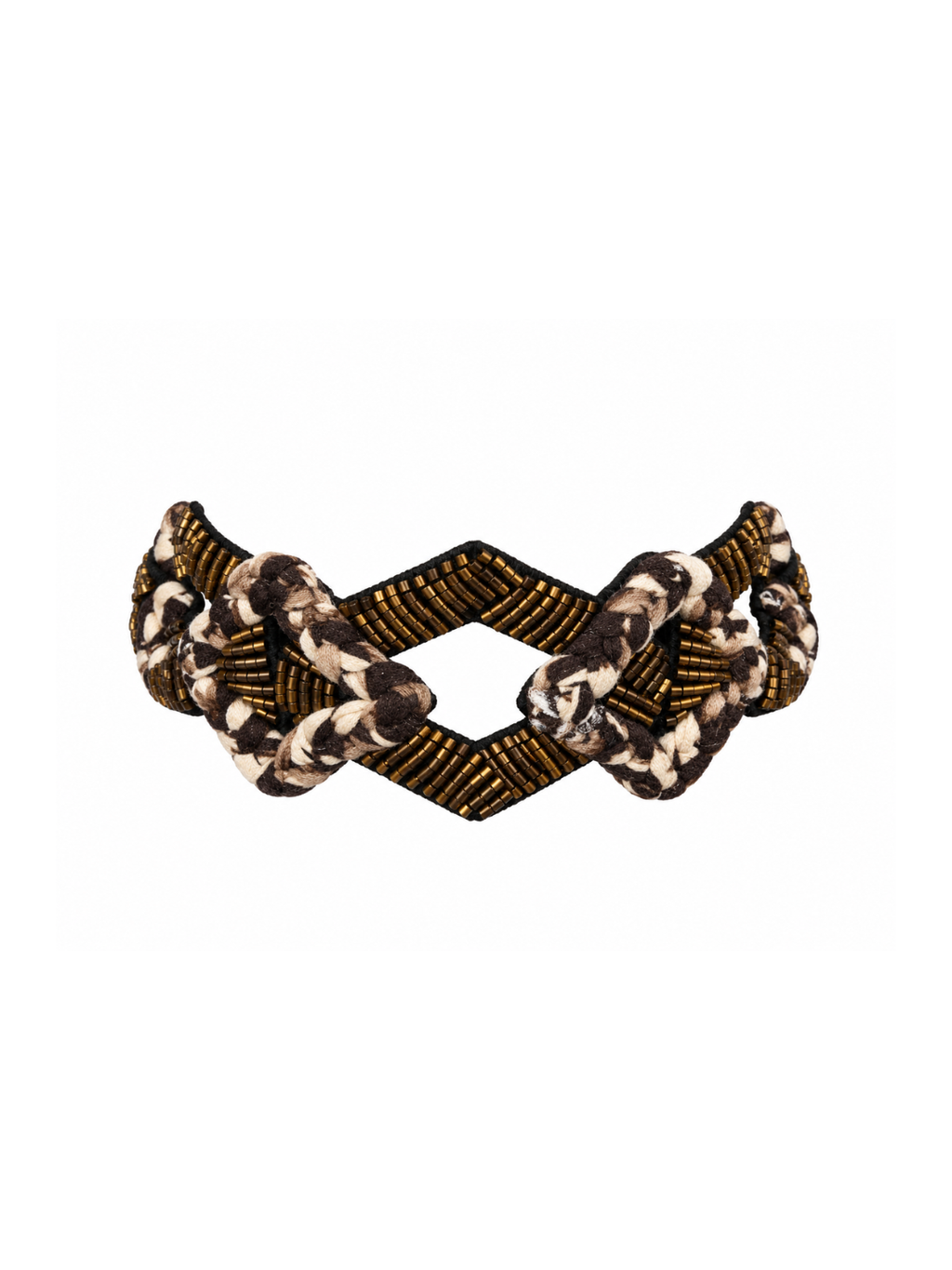 Gargantilla Moss con aplique vintage