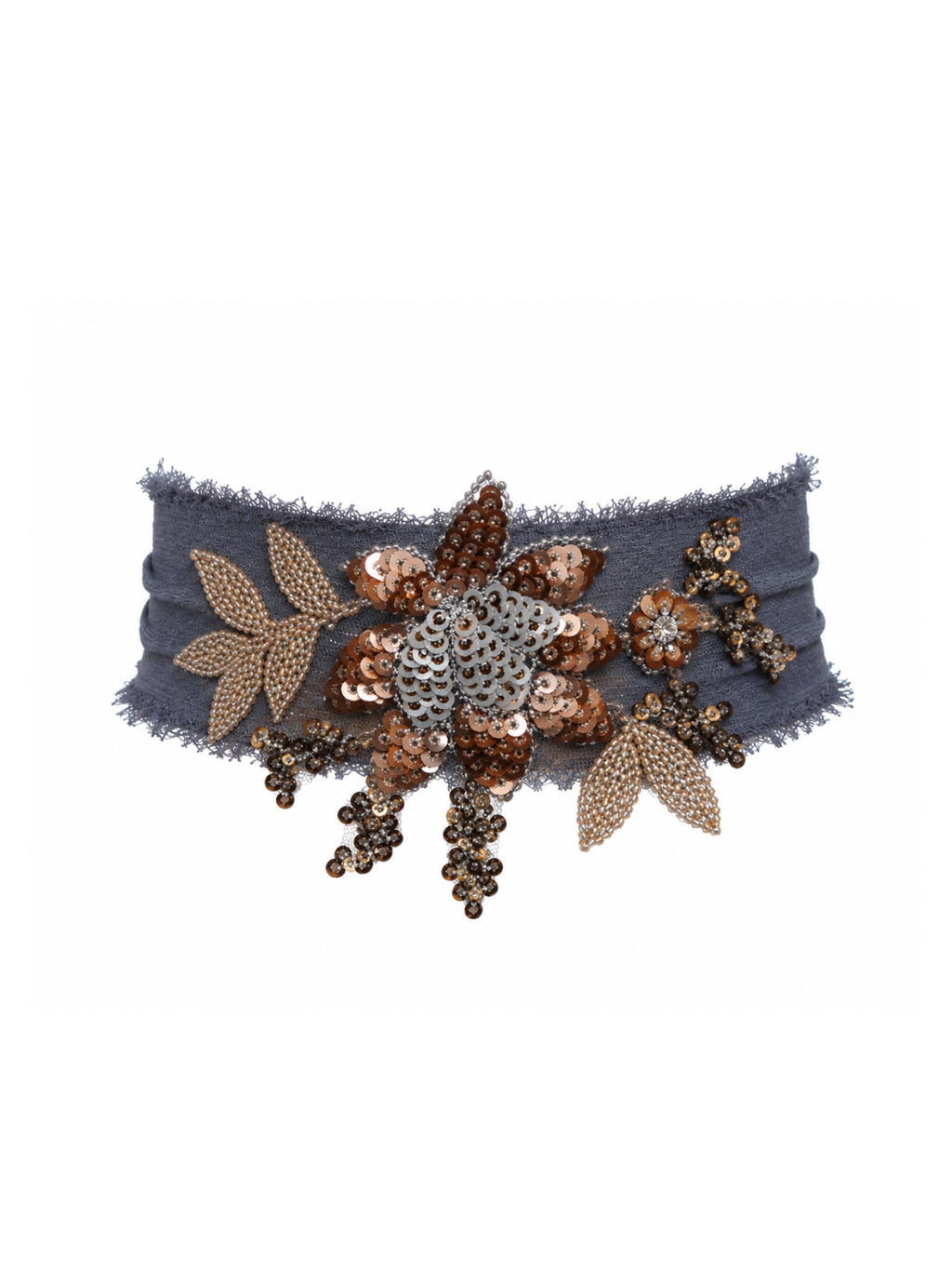 Gargantilla Beaumont Gris Marengo