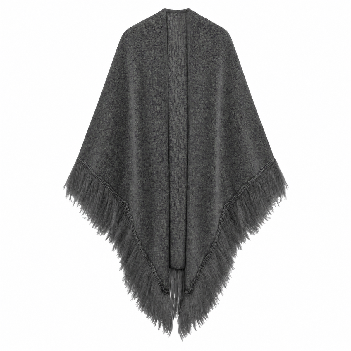 Chal de mohair 100% - Gris Oscuro