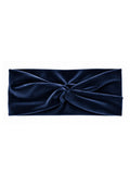 Turbante de terciopelo Azul Marino