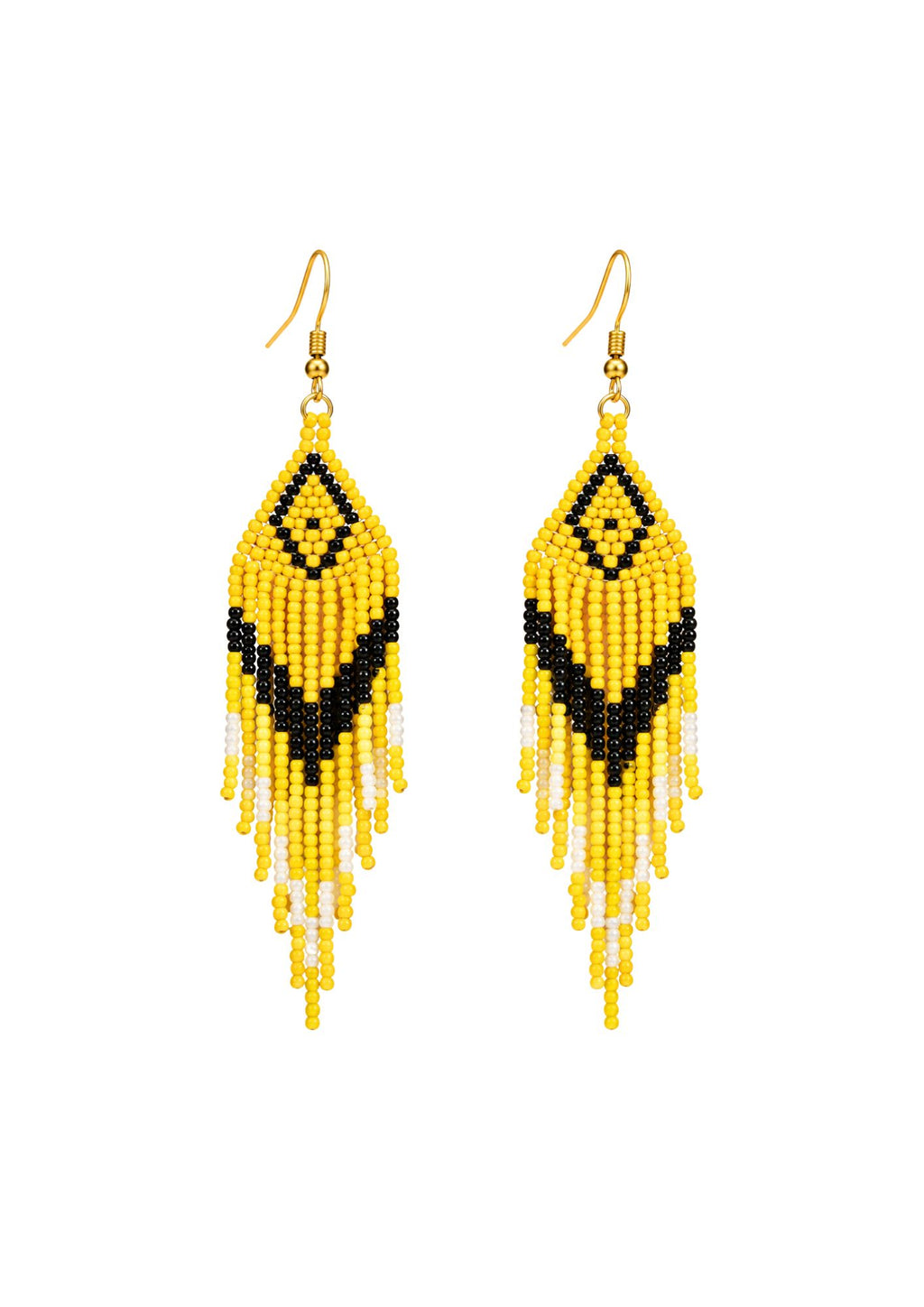 Pendientes Cuentas Amarillos