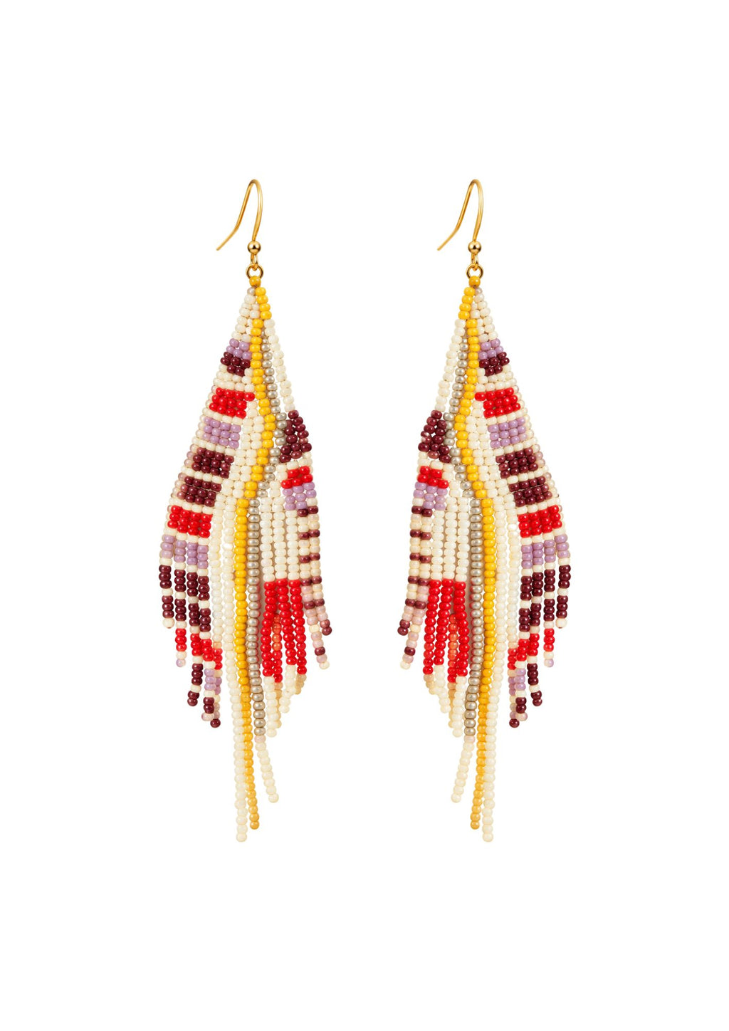 Pendientes Cuentas de Colores