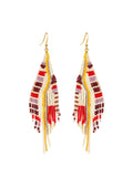 Pendientes Cuentas de Colores