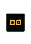 Gemelos vintage con inicial letra N