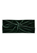 Turbante de terciopelo Verde Oscuro