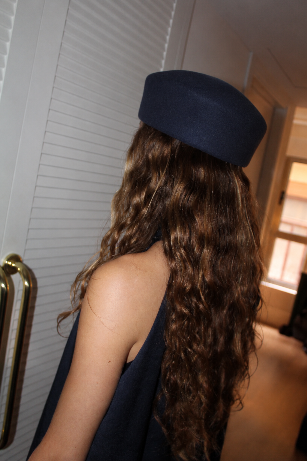 Casquete Karenina - Azul marino