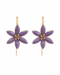 Pendientes Azahar Lila