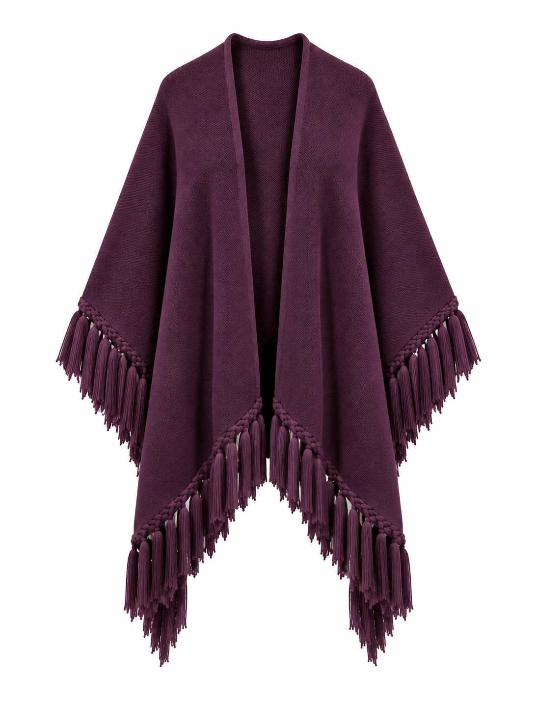Xaile de lã Outlander - Roxo Beringela